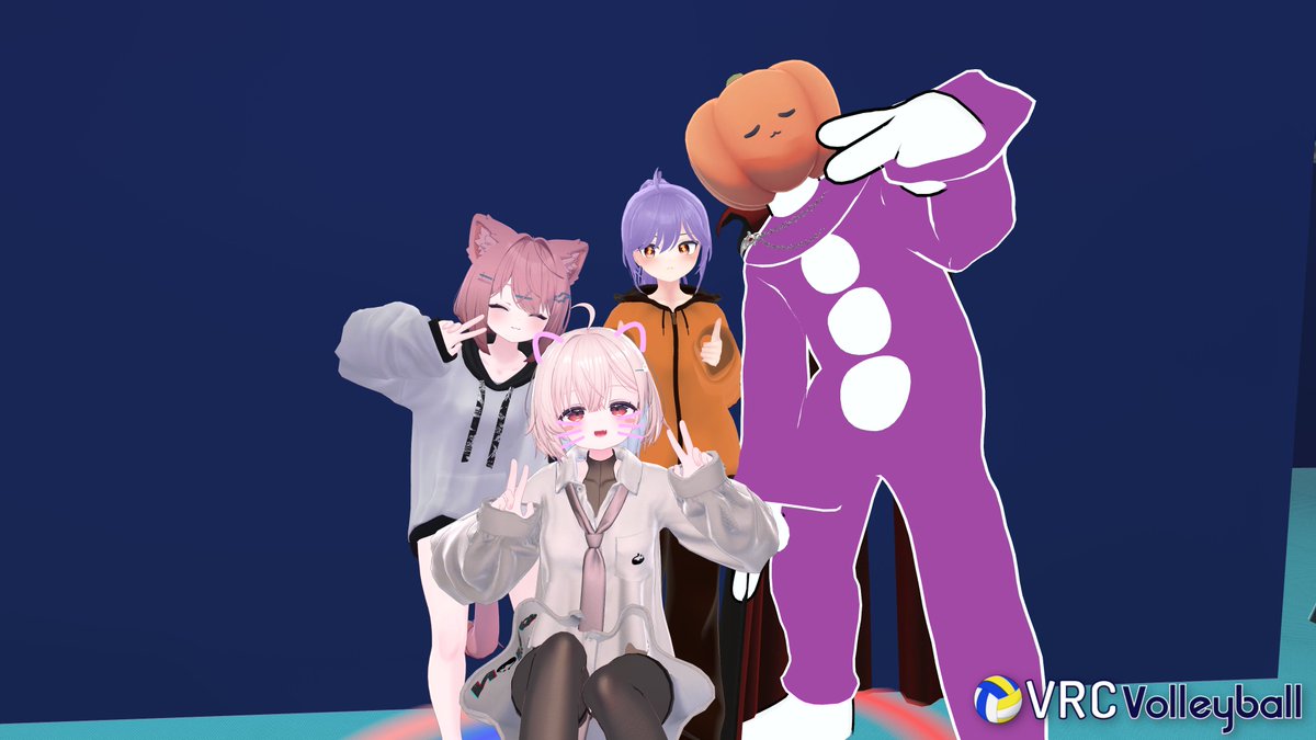 not00vrc's tweet photo. 突発開催のドラフトバレー！楽しかった！！
ふざけながらも皆上手いし、めっちゃ味方に助けられました！感謝～ https://t.co/w7DVqVkoNt