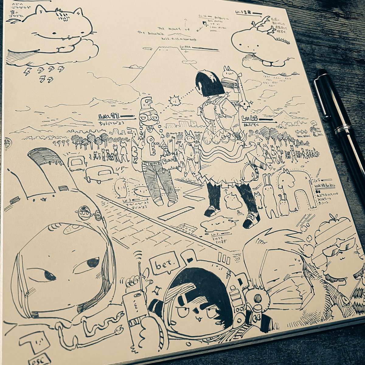 M_Kamikuro's tweet photo. 今日は大きいのを描いた
すっきりめんこい寄り https://t.co/crfz1ikiuh