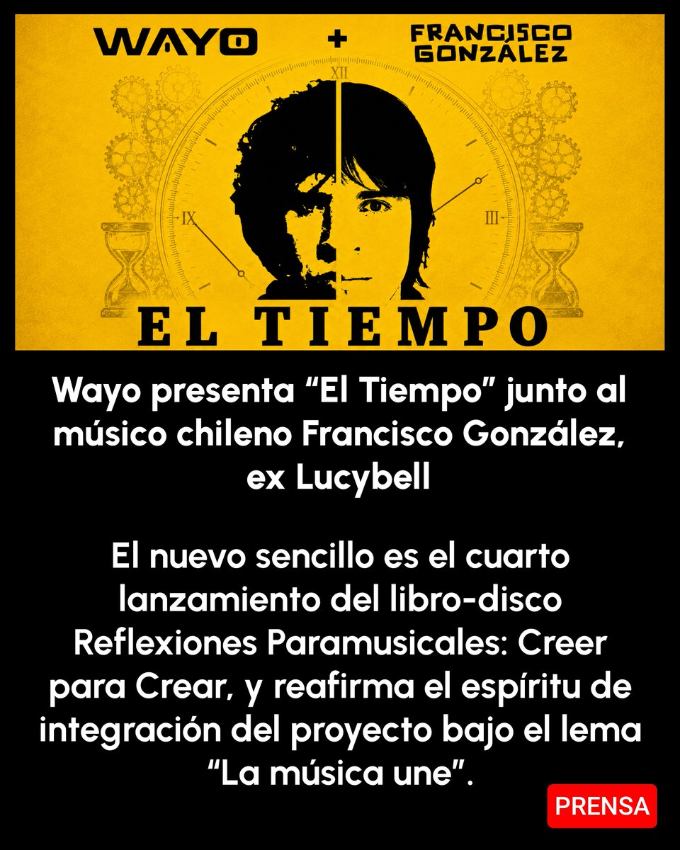 WayoPeru's tweet photo. 💥ESTRENO: El Tiempo 
https://t.co/JfS7pTSmgB https://t.co/gwGM3ikIgi