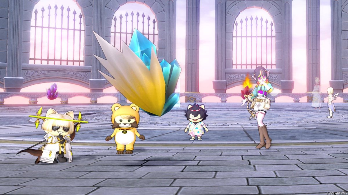 Nagi_tyr's tweet photo. 久しぶりのデルメゼはジクさんと！
メゼ4、2勝目勝たせてもらいました✨

中での写真は撮り損ねたので、職も違うけどこっそり撮った1枚を記念にペタリ。

PTありがとうございました😊 https://t.co/r9M2WRgDbM