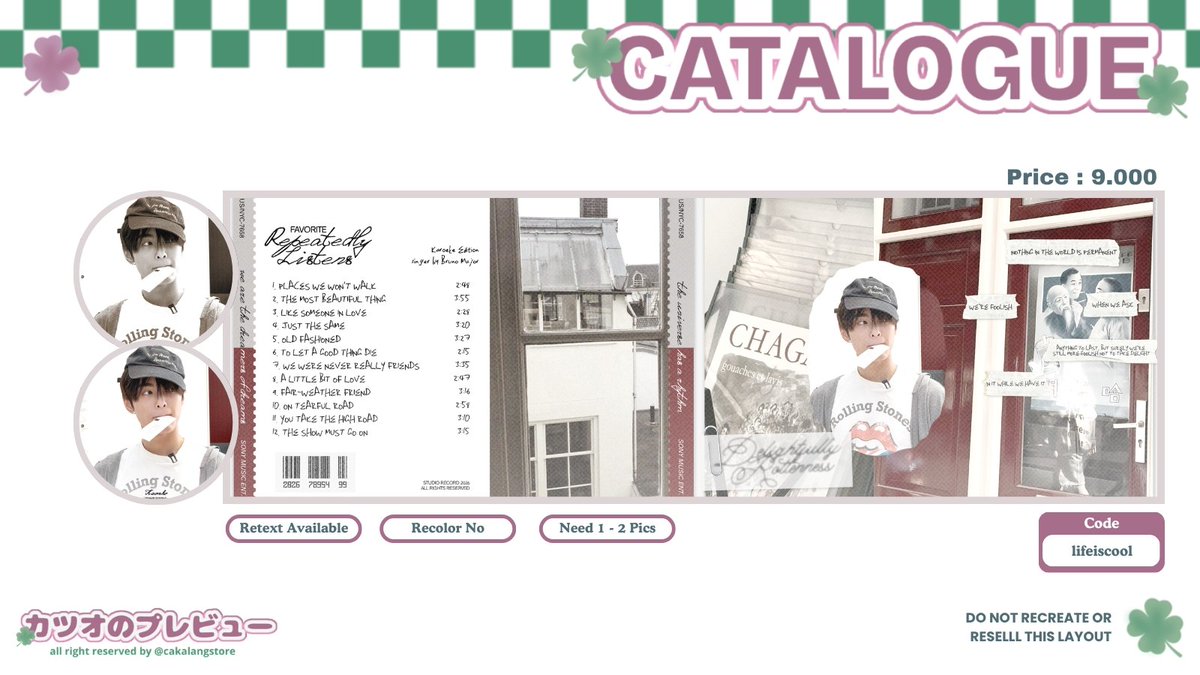 CakalangStore's tweet photo. Help repost, thank youu!

Caka ada 4 layout ready stock yang siap dijemput kapan saja! Cuma 9k sajaa yaah :3 free re-text juga. Kalau mau langsung ping DM/tele Caka okioki! Mari mampiiir :3

t. #bealanja #zonauang layout ready stock rs chinese bao shangen keonho v taehyung joy https://t.co/O6OIKjaaqu