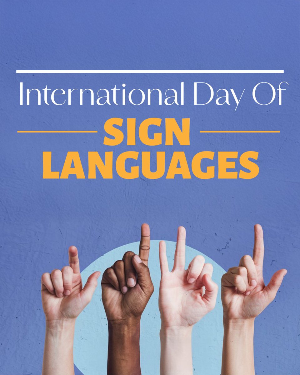 PhasesAndSpaces's tweet photo. Sign languages are a vital bridge of communication within the Deaf community and a powerful reminder of the diversity of human expression.

By supporting inclusivity and learning even a few signs, we show respect, solidarity, and our commitment to a world where https://t.co/gvNwmEys8l