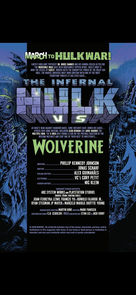 allthingshulk's tweet photo. Out today !!!

I wont show spoilers but let me tell you Gamma warriors , you dont want to miss this issue. The Hulk and Wolverine have fought before but wow this one gets gruesome.  This issue is packed with horrificly beautiful art from Jonas Scharf

@PhillipKJohnson  well done https://t.co/RvvRhemMYE