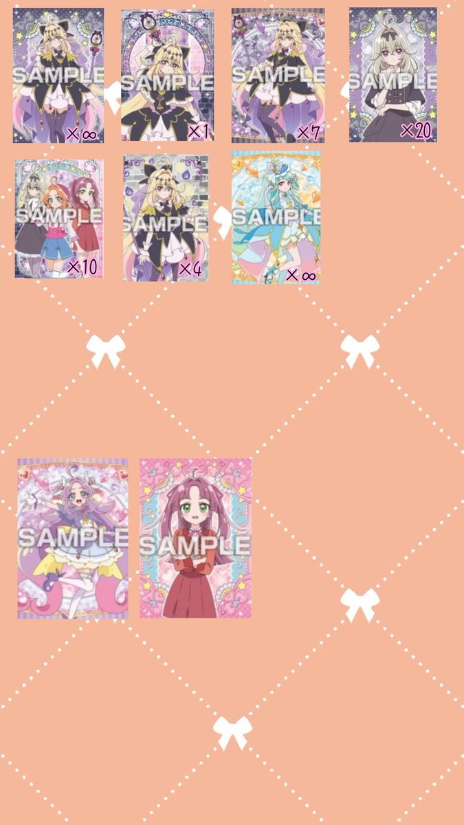 moka_wh1p's tweet photo. 【交換】プリキュア　キラトレ

譲　画像1.2
求　画像3（アンサー、みくるは身内用）

郵送でのお取引です。検索からでもお気軽にお声かけください。 https://t.co/cMF3aCPPz9