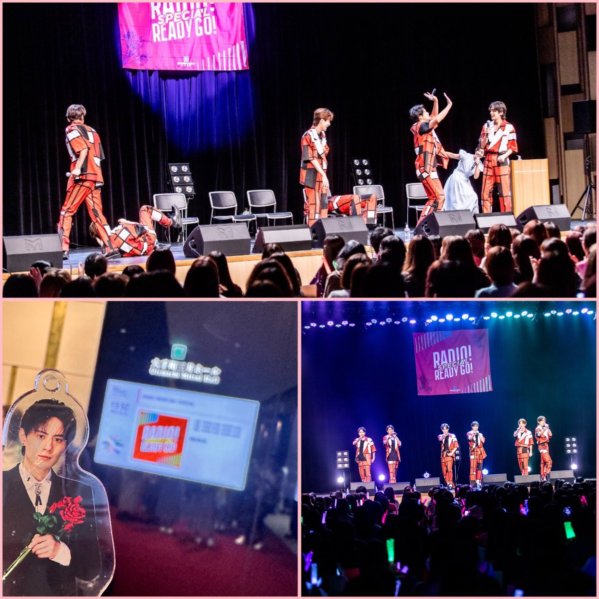 sato30726's tweet photo. RADIO！READY GO！SPECIAL

渾身のひと言でこの笑い✨
たけしワールド炸裂でした‼️
ズッコケル5人とMCの堀江さんも
本当温かい☺️✨

ラジオではどう伝わるのかな？
放送が楽しみです😊✨

楽しいトークと熱いライブ❤️‍🔥

とっても楽しかったです‼️

#RADIOREADYGO_SP 
#SHOW_WA https://t.co/8Rq33jXqsJ