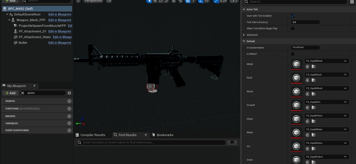 INUREGamedev's tweet photo. Day 16 of posting INURE screenshots until launch.

Finally done with the animations, working on animgraph and weapon bp for the m4!

#INURE #IndieDev #GameDev #SurvivalHorror #HorrorGames https://t.co/btbkrAobV3