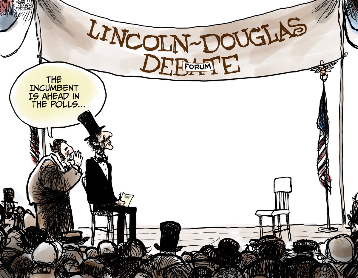 ScottStantis's tweet photo. Debate ghosting is a bad thing for democracy.
Read the @chitribopinions editorial at https://t.co/o3qaNQb9v3
@chicagotribune @ChiTribCloutSt #Debates #debateavoidance https://t.co/0UB48MVMAd
