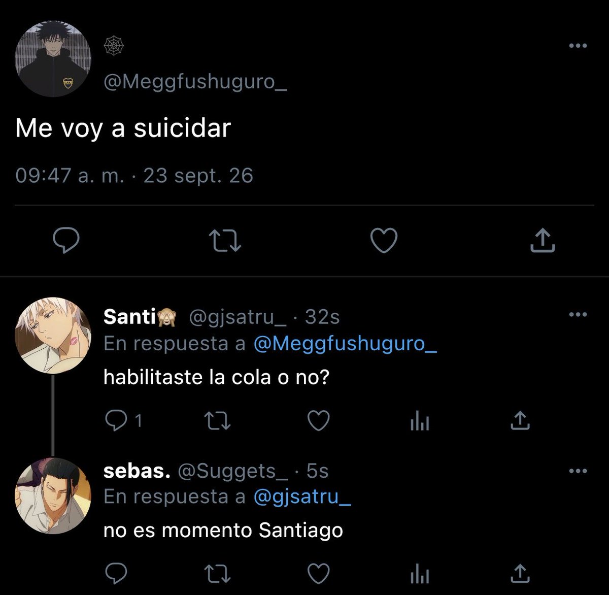 puntomeggolico_'s tweet photo. @yuujiciruja 100.y ta xq me quede sin berretines https://t.co/6RRMuh3nWd