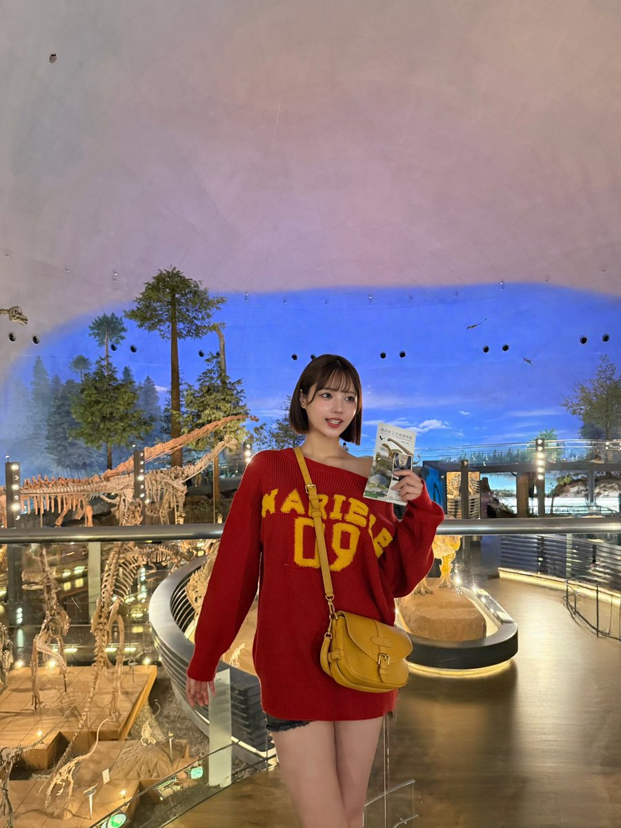 erina_punk's tweet photo. 恐竜博物館行ってきたよ🦕 https://t.co/XeoxFfMwAE