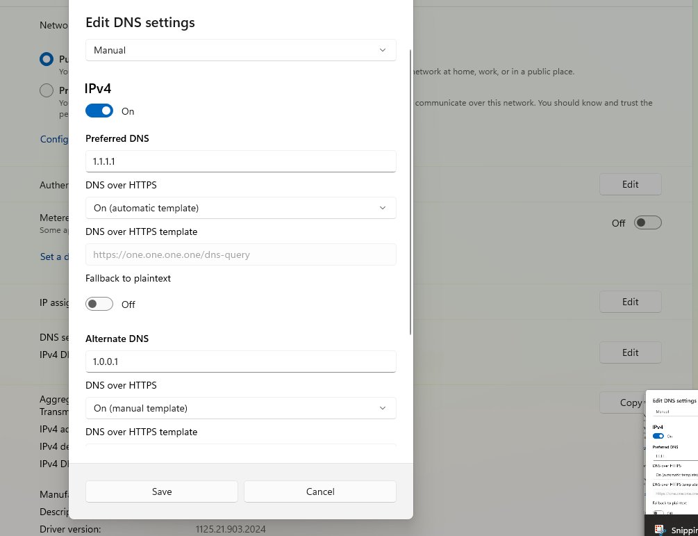 nerdpUnkcrap's tweet photo. @kiwithemusical mine is globe as well, you can modify your DNS setting just like this, you can leave IPv6 turned off https://t.co/2kSeQMqsMR