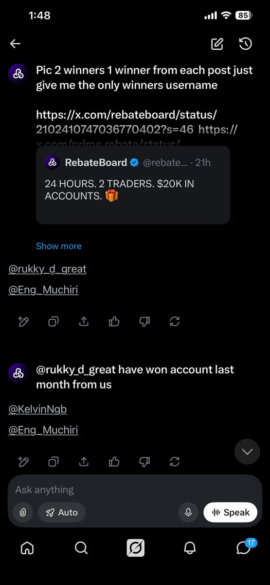 rebateboard's tweet photo. Congratulations to our winners 💜

@KelvinNgb @Eng_Muchiri

Creat ticket on our discord https://t.co/e1f1IhJPGo to claim your account https://t.co/gBHlDJRNJX