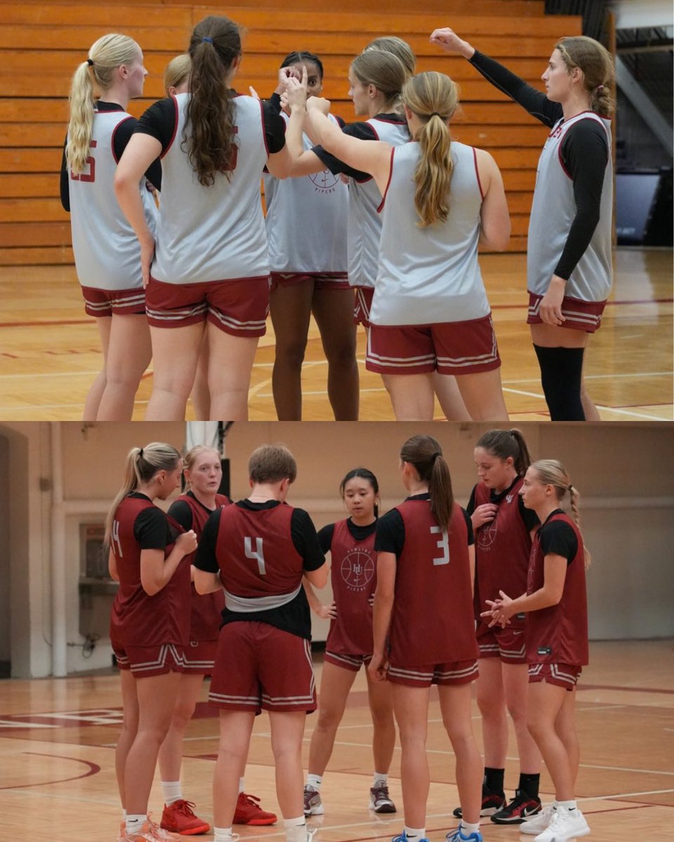 HamlineWBB's tweet photo. the start of something new #goHU https://t.co/g28DsQTR5I