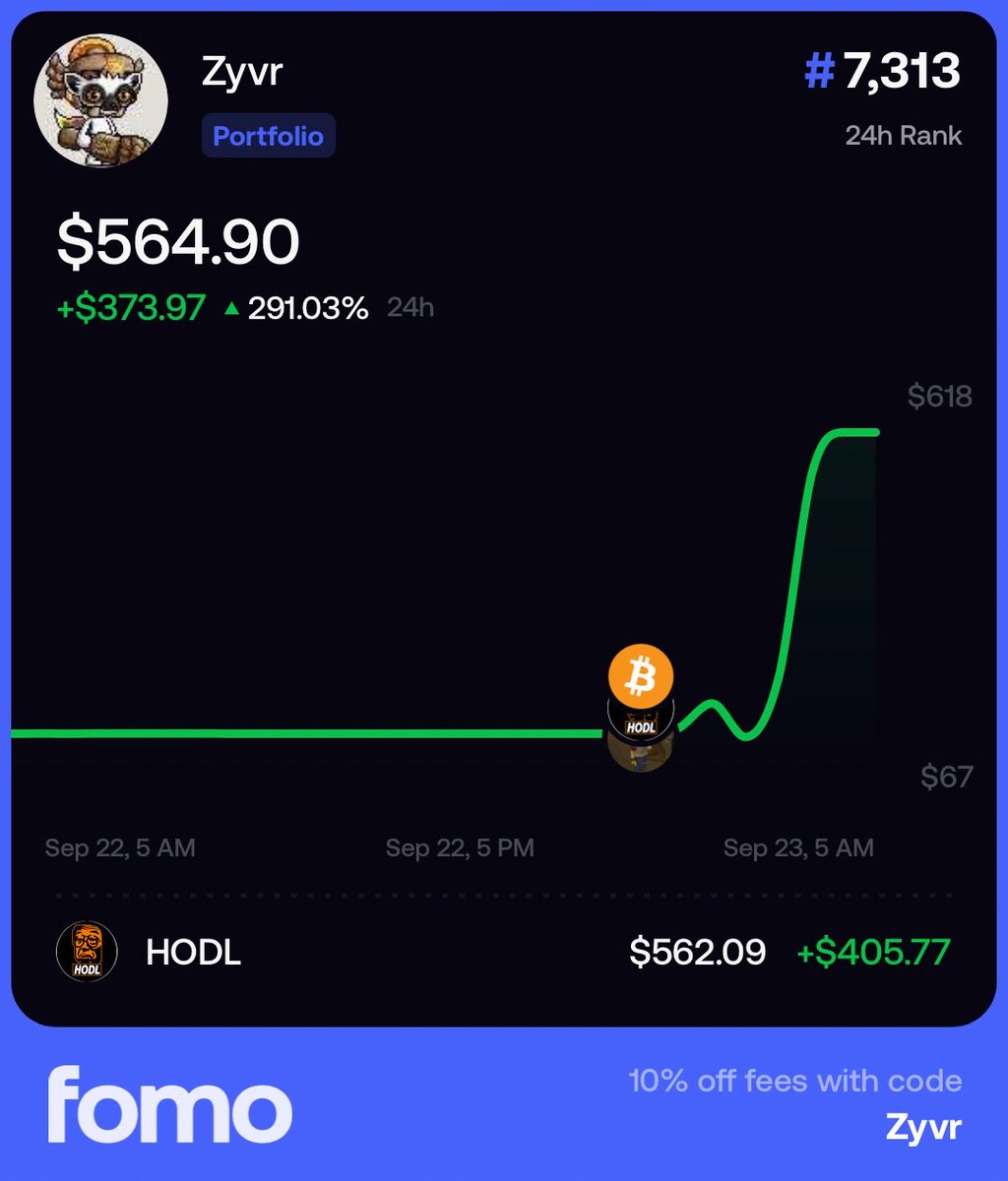 zyvrxyz's tweet photo. All it takes is one play to run it back

If you can’t HODL, you won’t be rich https://t.co/JspHtxh1Oc