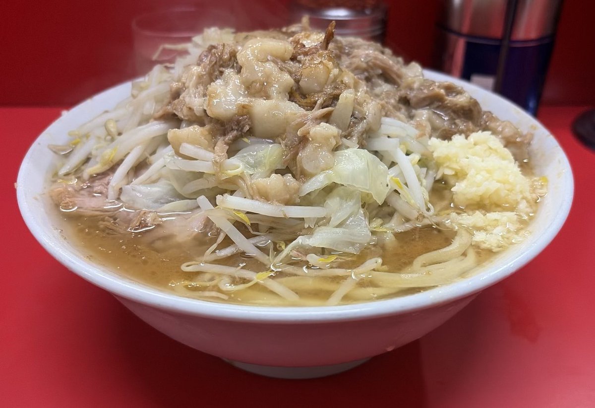 figo071007's tweet photo. ラーメン二郎 松戸駅前店Ⅲ
小(豚1枚)
ニンニク少なめ アブラ https://t.co/zLy16CityQ