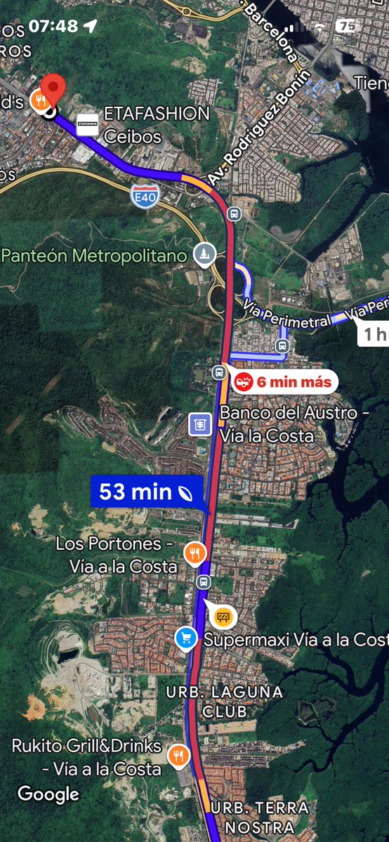 InfoViaLaCosta's tweet photo. Ahora, la culpa es de la lluvia, pero igual estamos encerrados. “Utilizar vías alternas” https://t.co/iYLTXkudJV