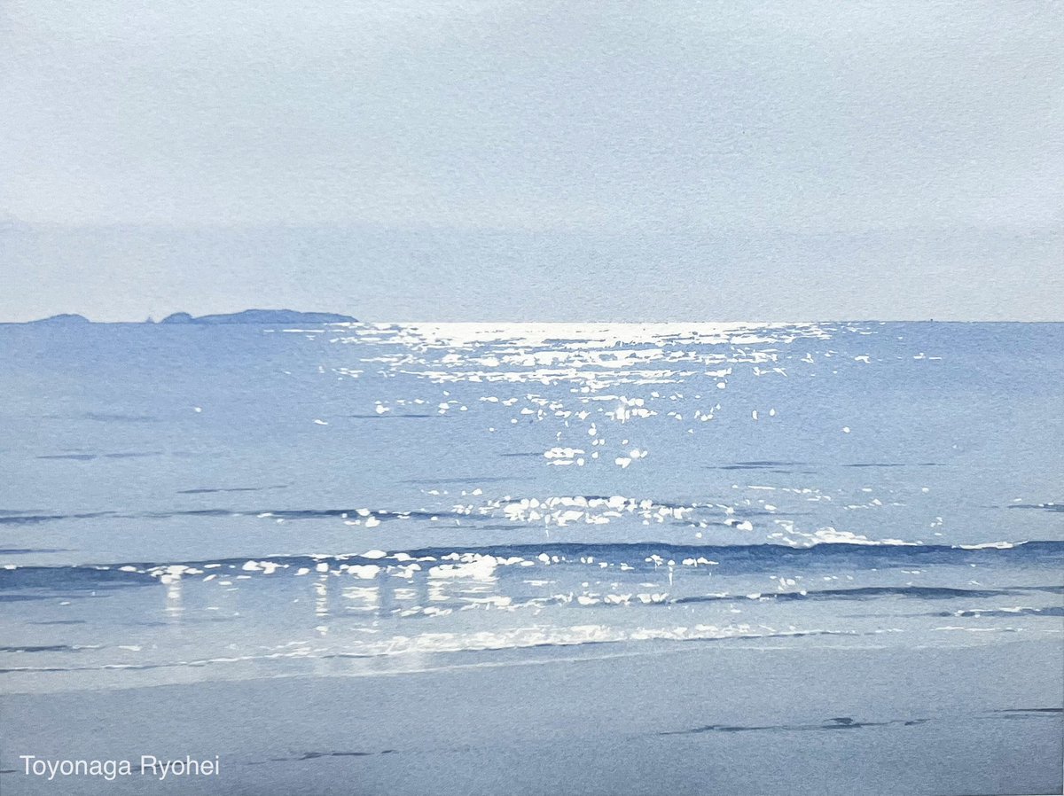 tr_watercolor's tweet photo. 個展で展示中の水彩画です。 https://t.co/umI2jHPo7M