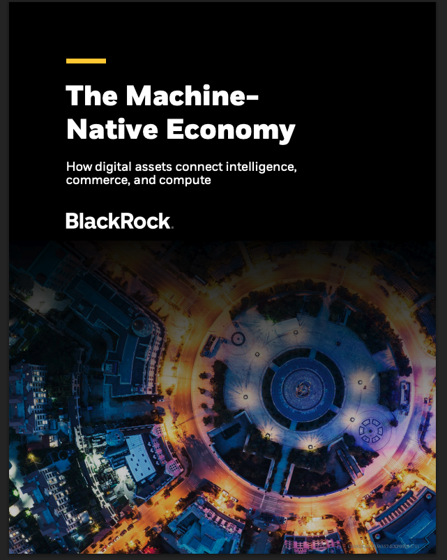 IOV_OWL's tweet photo. 🪨 BREAKING: BlackRock says AI could drive a new wave of crypto adoption as AI agents use stablecoins and blockchains for payments, data and compute.

BlackRock says the shift could increase demand for blockspace, validators, native cryptoassets.

Research Credit: @BarHBARian https://t.co/uftkzR72NK