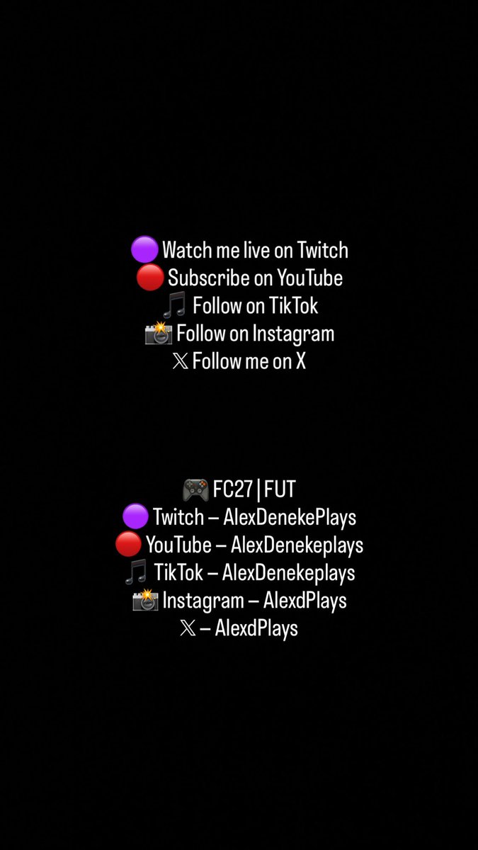 AlexdPlays's tweet photo. Every follow is appreciated💜
#twitch #youtube #tiktok #instragram #x https://t.co/OG1zfu2UVe
