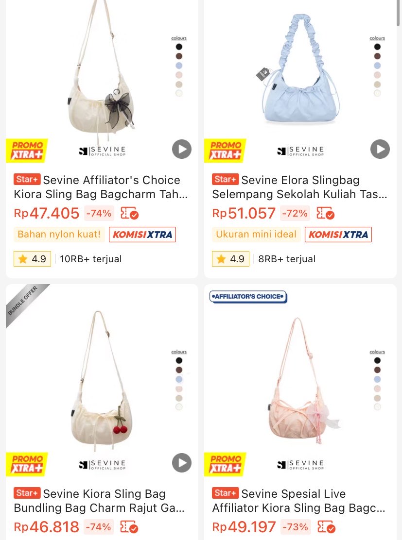 skyxoflv's tweet photo. nemu toko yg jual tas lucu tapi harganya mulai 40 RIBUAN, ini ga salah kah😭👀

serius tanya, ini mereka untung darimana?!?!? pdhl bayar biaya admin sm pajak aja gede https://t.co/Zp86jPUmEk