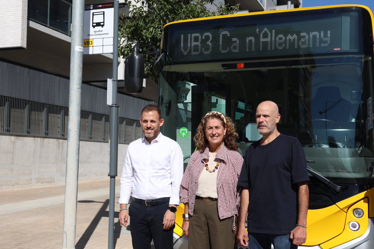 PremsaAMB's tweet photo. [NdP] Més Bus Metropolità i més connexions: l'AMB reforça el servei a Santa Coloma de Gramenet i Viladecans

https://t.co/bd83IBt1ND https://t.co/GaGUUlkDew