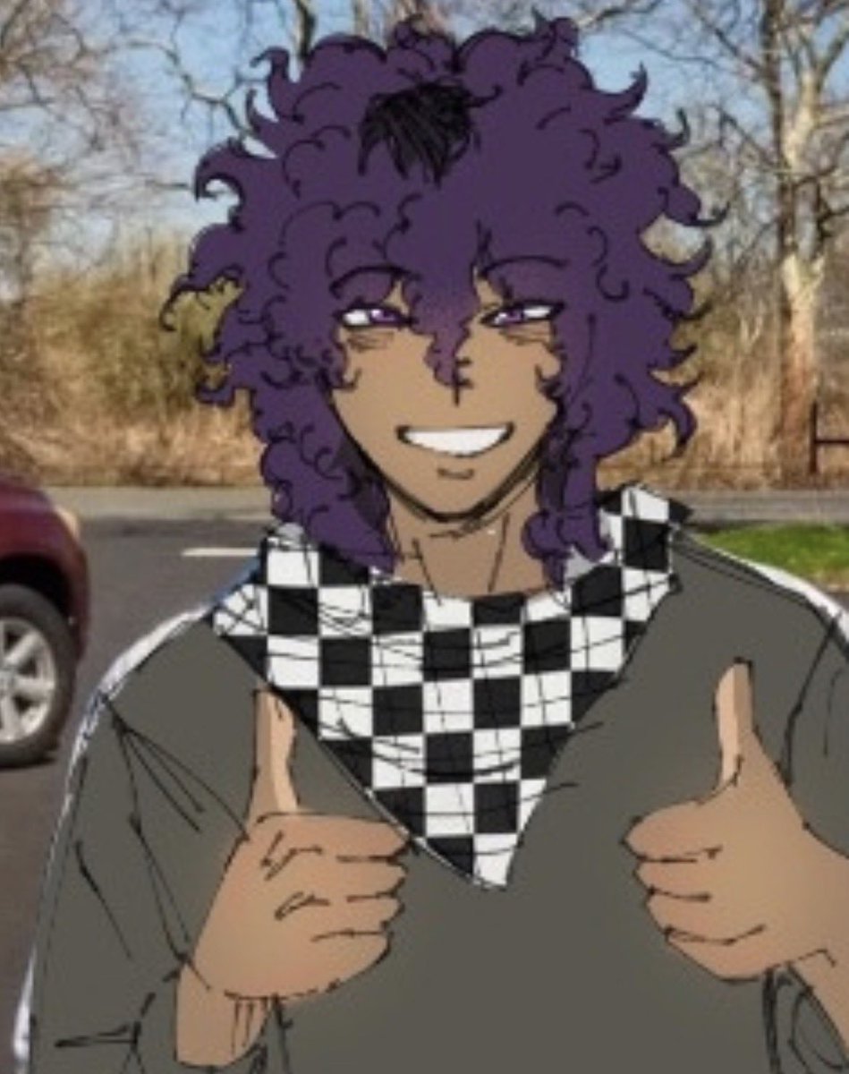 shiichanreal's tweet photo. Blasian kokichi my goat https://t.co/Re3i1i10t9