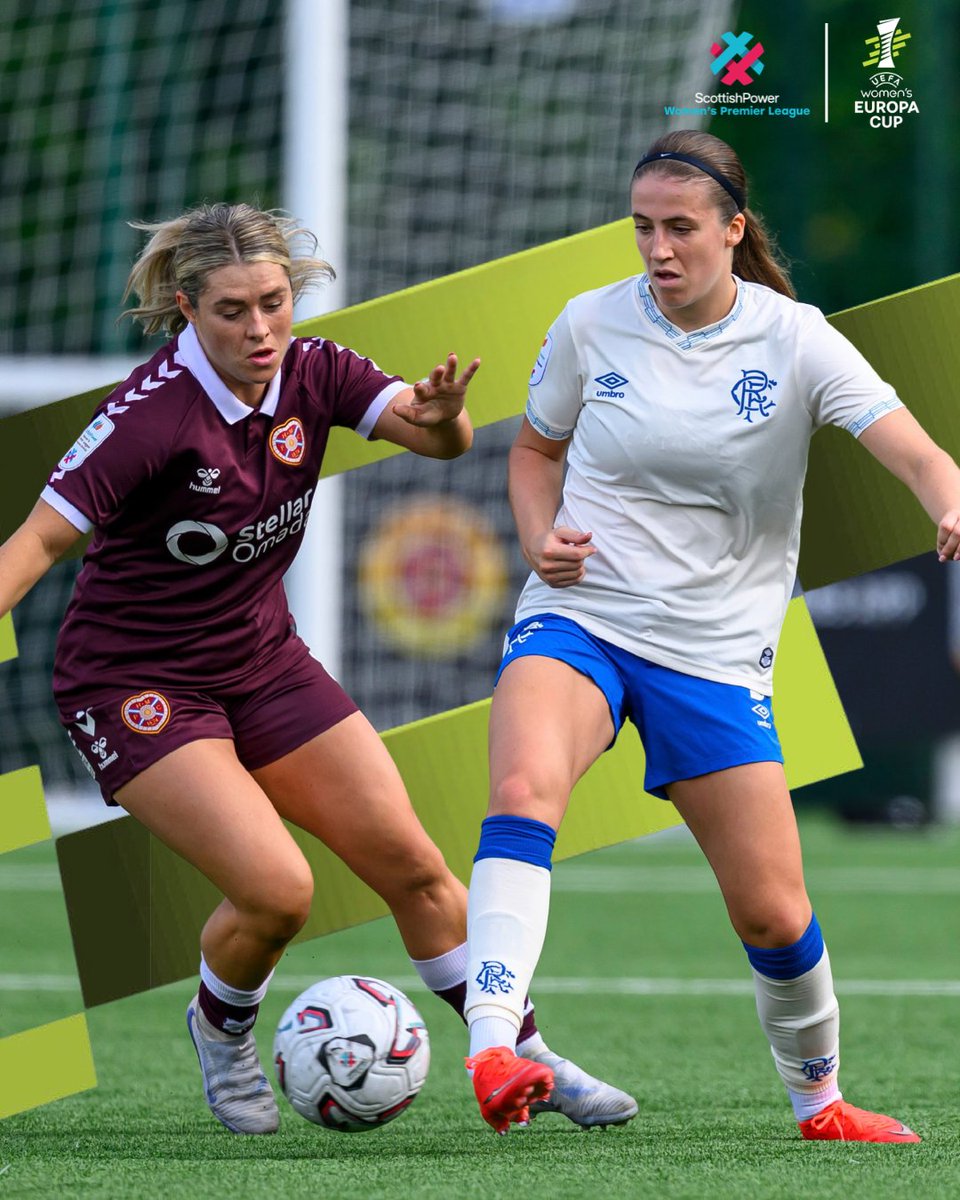 SWPL's tweet photo. Good luck to our sides in UEFA Women's Europa Cup action tonight! 👊

▪️@heartswomenfc face Real Sociedad at Ainslie Park - 7pm KO.
▪️@RangersWFC are in Sweden to face Hammarby IF - 6pm KO. 

#UWEC https://t.co/3OKRlXW4Ro