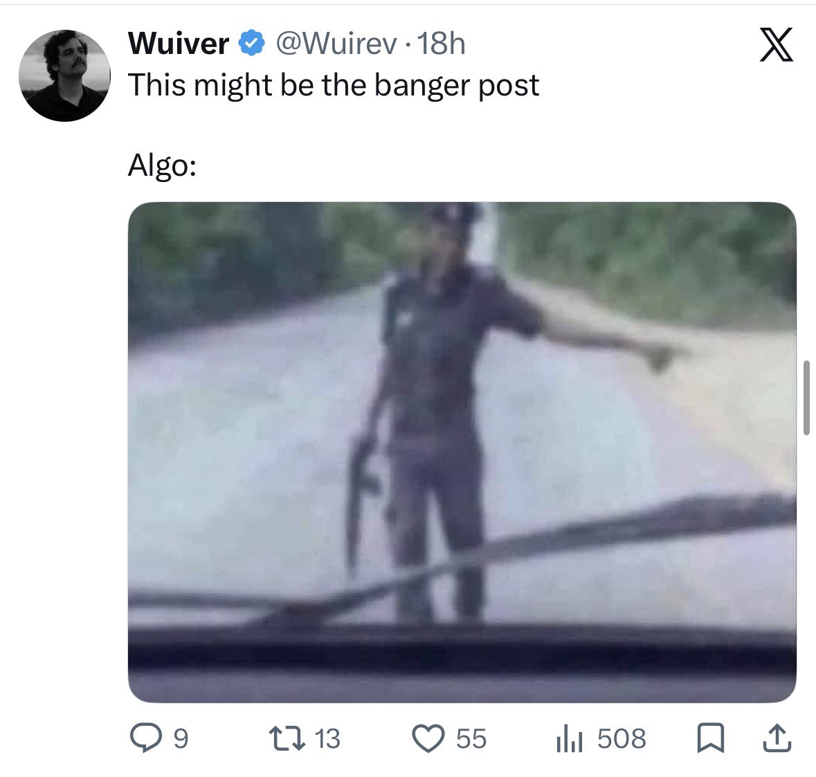 Wuirev's tweet photo. Naso una dey do for here 😤 https://t.co/8MXYNhszzE
