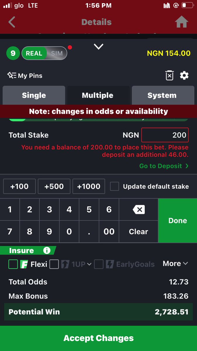 AllenVenture1's tweet photo. @39kousin Boss,,check the win amount don go down 😳 https://t.co/tKSCpB2Elu