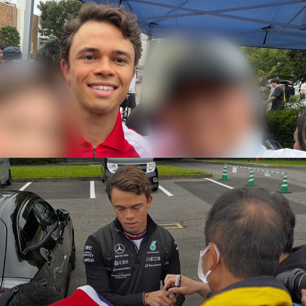 826Hattch's tweet photo. デフリースさんとは'22鈴鹿以来！メルセデスの人だったけど…… #wec  #tgr https://t.co/DSoVZ2RCfl