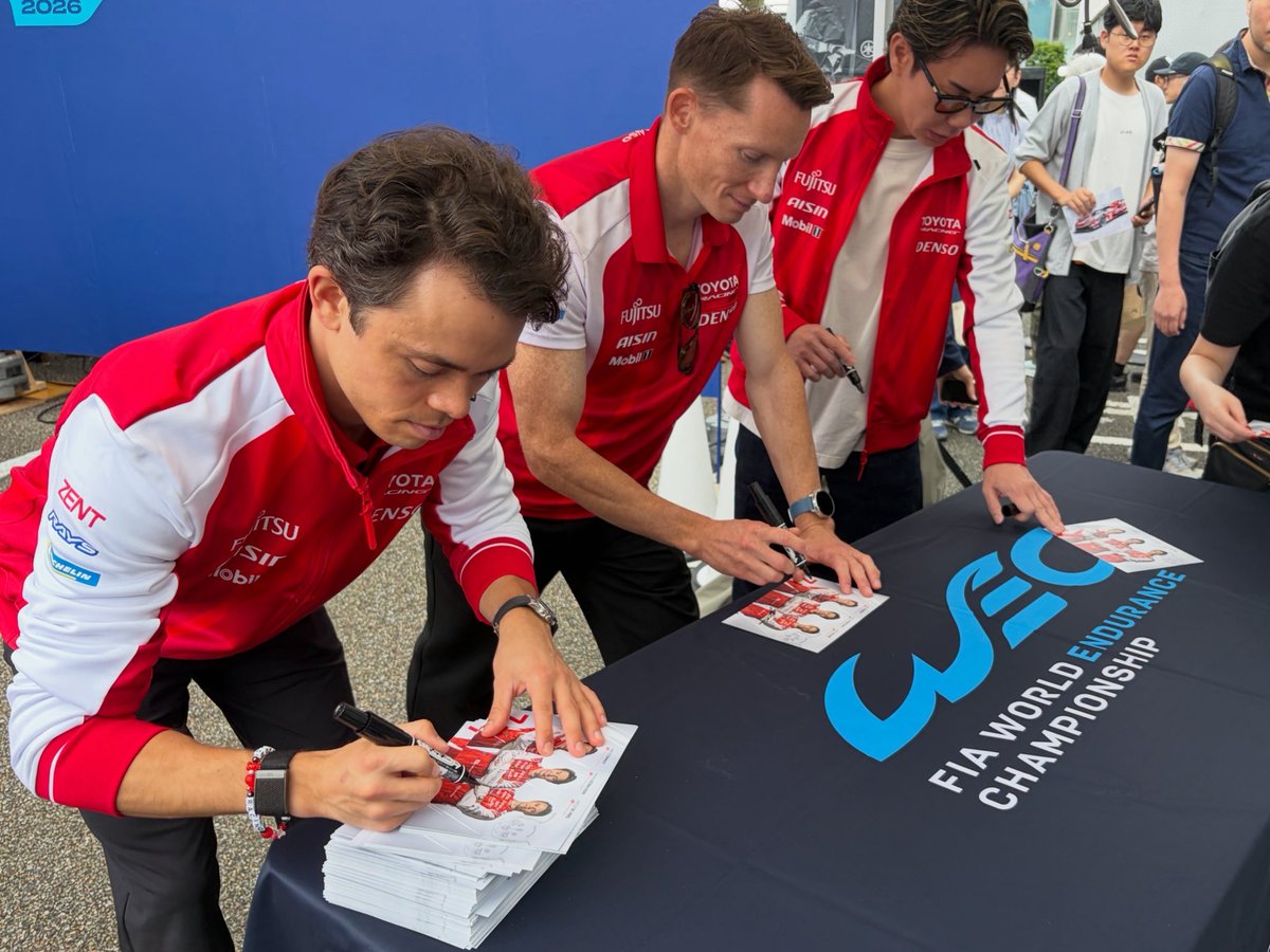 826Hattch's tweet photo. デフリースさんとは'22鈴鹿以来！メルセデスの人だったけど…… #wec  #tgr https://t.co/DSoVZ2RCfl