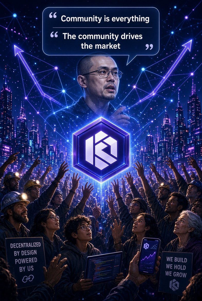BahariVahab's tweet photo. English version:Binance founder CZ has repeatedly said:
“Community is everything” and “The community drives the market.”Now Kadena (KDA) is exactly that. https://t.co/O1eTyKRtz6