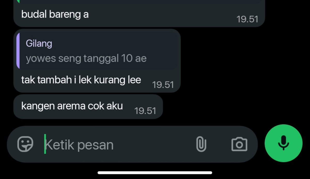 ojh1e's tweet photo. Omongan opo iki cuok😭 https://t.co/iVhl4bVdr7