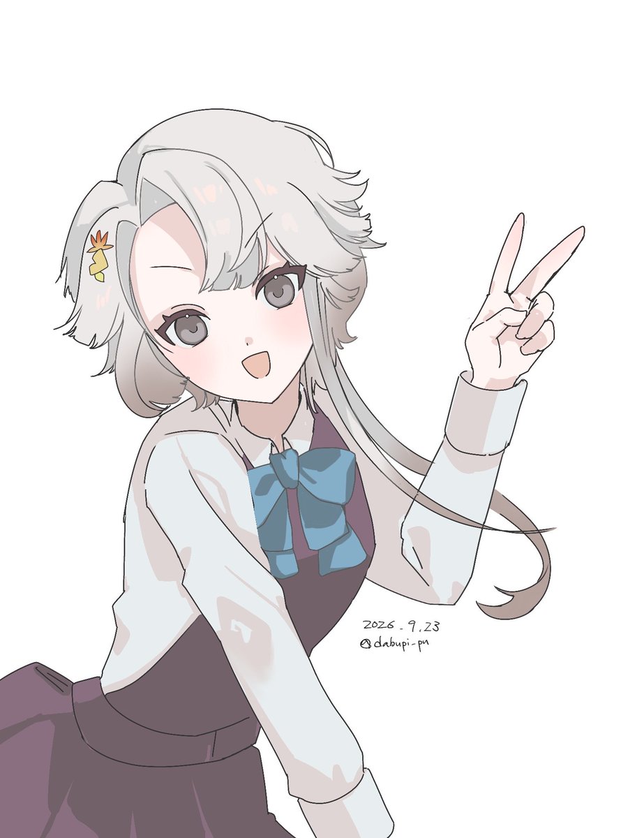 dabupi_pu's tweet photo. 秋霜
(+20分)
#艦これ版深夜の真剣お絵描き60分一本勝負
#艦これ版真剣お絵描き60分一本勝負_20260923 https://t.co/26IhuyhaHF