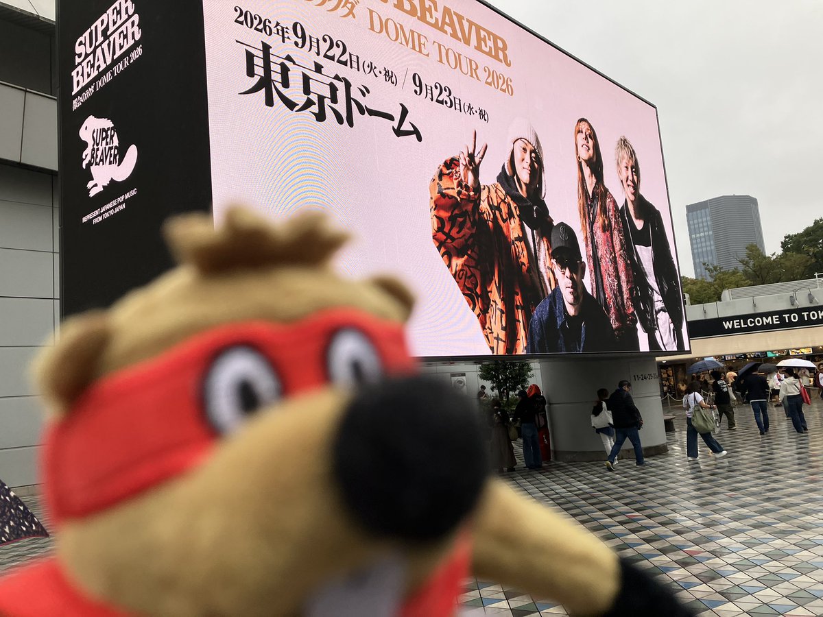 pug_wo's tweet photo. 本日は東京ドームへ
SUPER BEAVERありがとうございました https://t.co/BQ1tLk7Z0Z