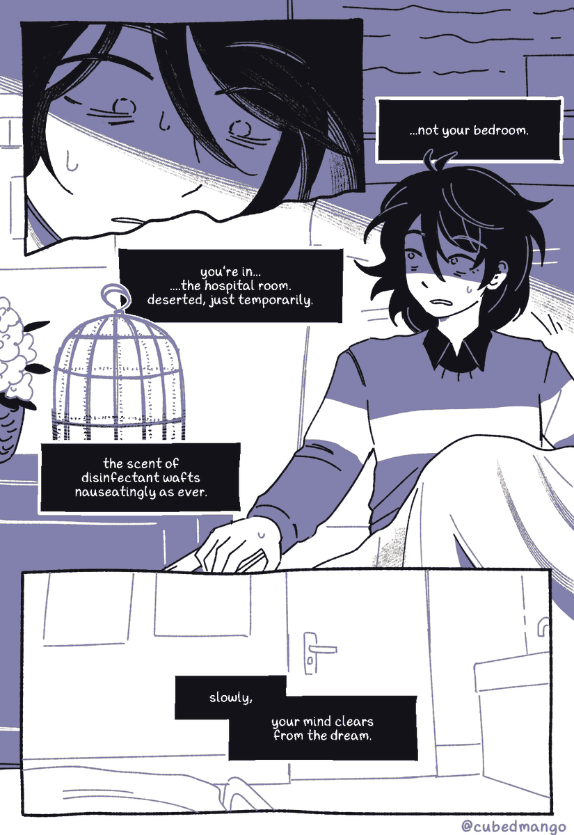 cubedmango's tweet photo. heart to heart [1/5] #deltarune https://t.co/YF1rwFe9Tk