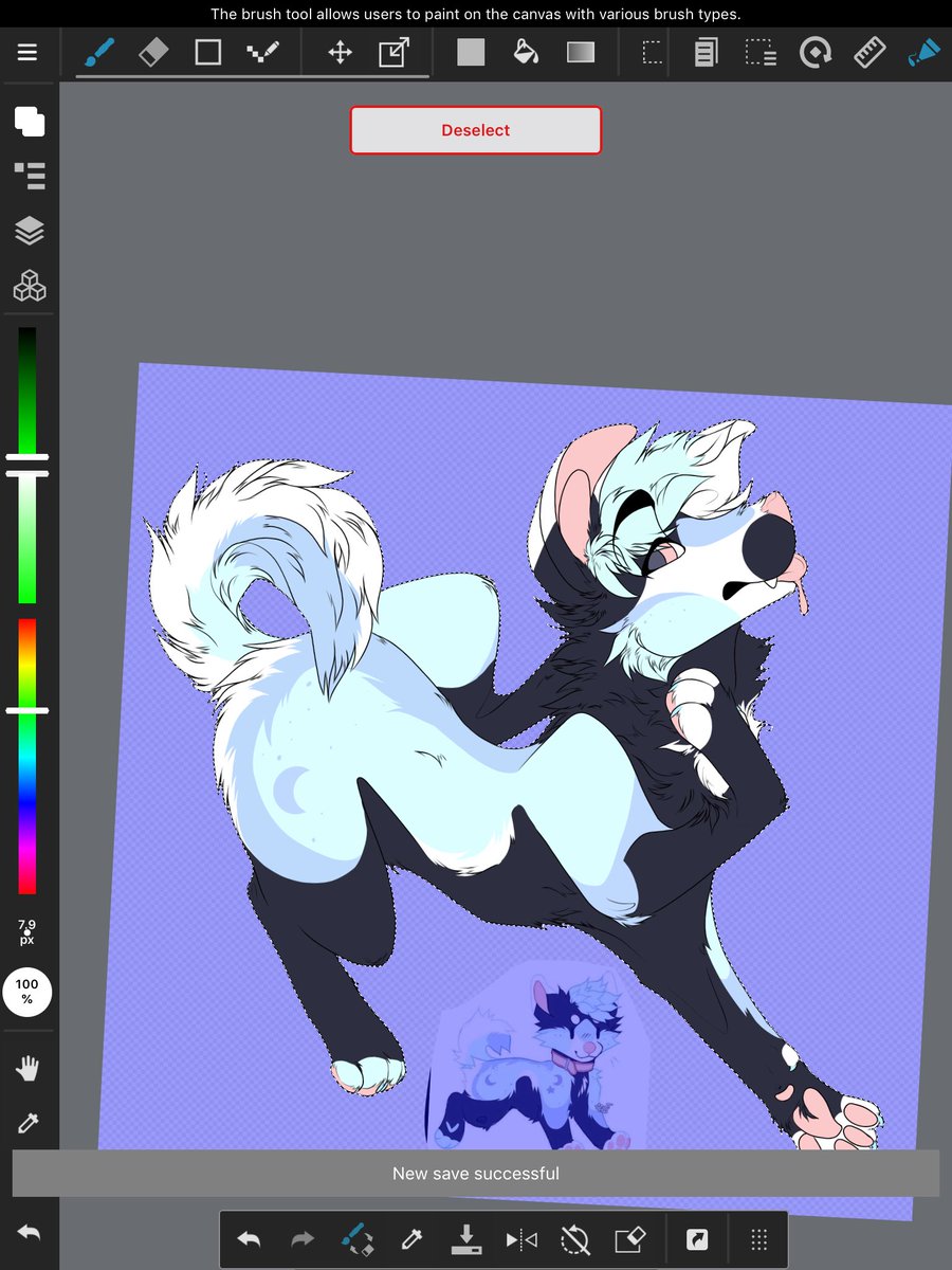 elowencakey's tweet photo. one of my art with process 
#FurryArt #FurryArtist #Fursona #FurryOC #AnthroArt #DigitalArt #FurryCommunity #ArtCommission #FurryCommission #FurryFandom https://t.co/MKTkAjWaNU