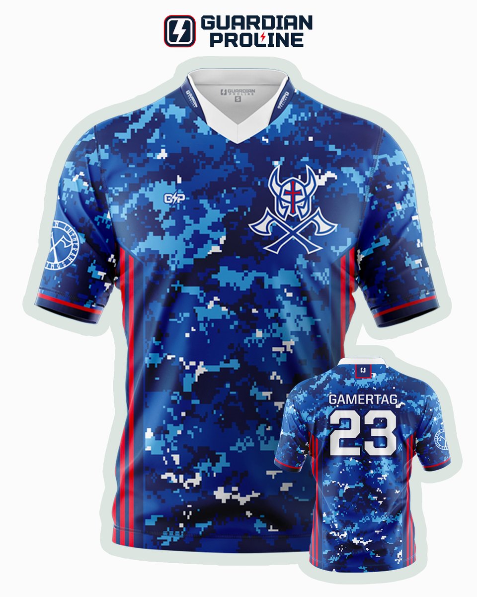 guardianproline's tweet photo. Grateful to have worked with @WiscoVikingers for the past five years. Happy to show off their 2026/27 camo jerseys! https://t.co/oeie4klPzM