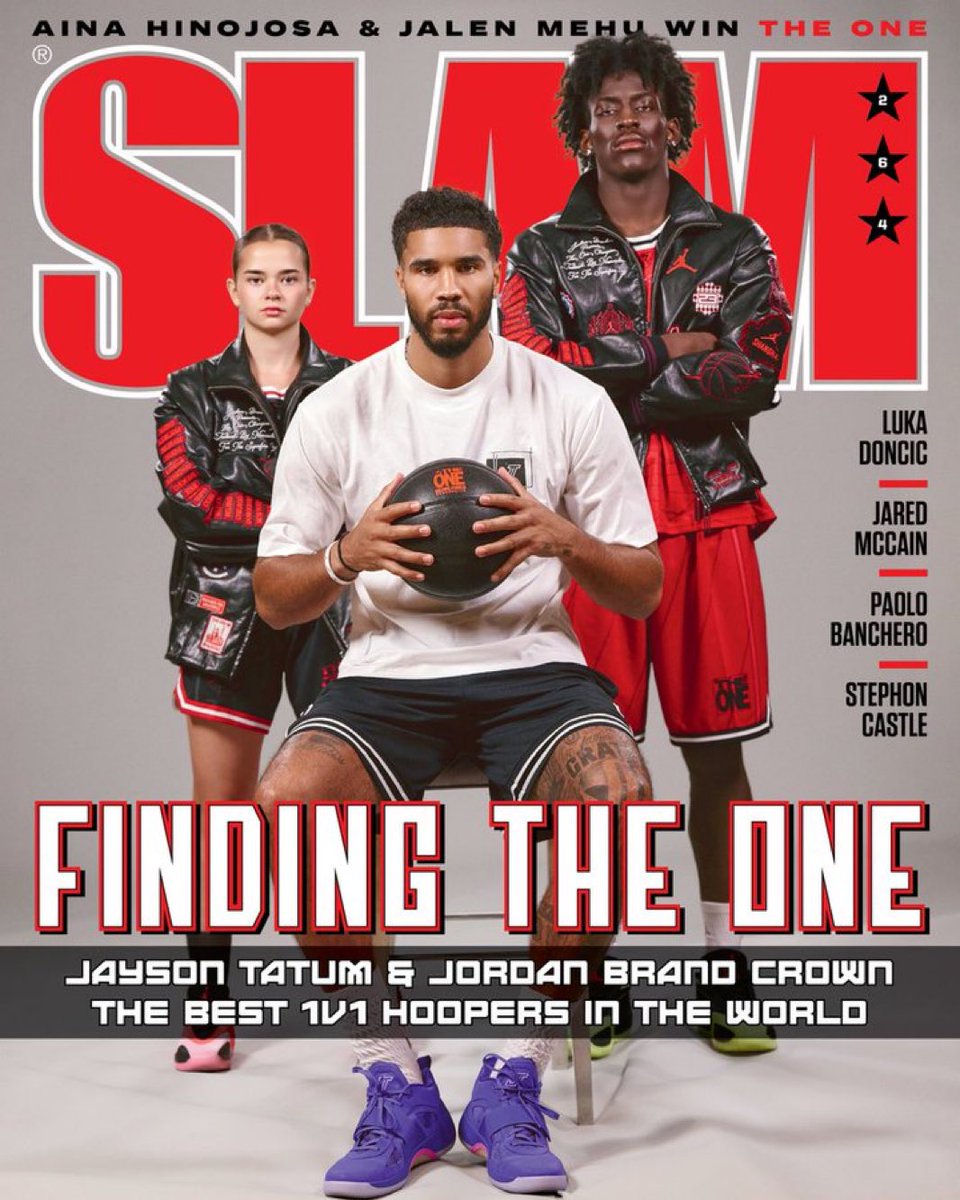 BiggLynch's tweet photo. Jayson Tatum on the cover of SLAM 264 with Aina Hinojosa &amp; Jalen Mehu 🔥 

via @SLAMonline https://t.co/oPte2Ew5rW