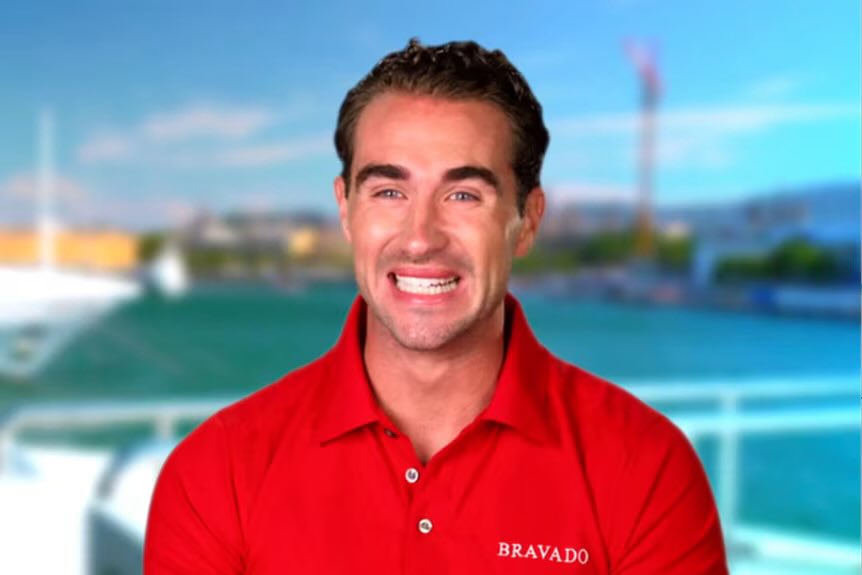 NotACuteLookBoo's tweet photo. I'm sick of seeing this misogynistic prick every season! He manipulates all these women into sleeping with him, makes them think something more will come from it. He creates a toxic work environment on every damn ship! 

#BelowDeckMed #Bravo https://t.co/89rGQOecyi