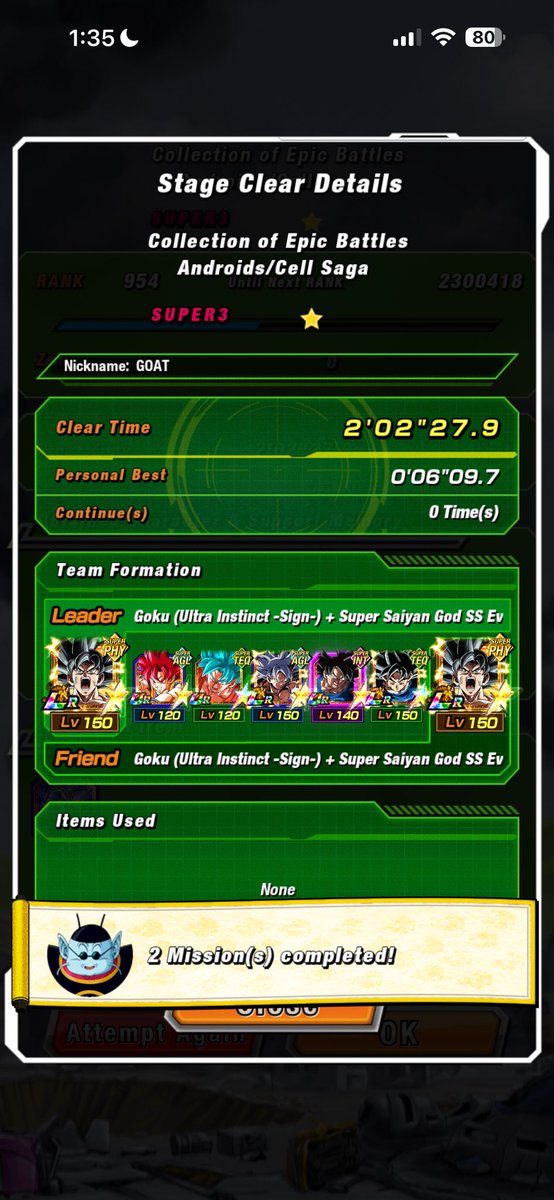 SSGMalachi's tweet photo. Realm of Gods against COEB Trunks 

I tried to give SSBKK the KO screen but TEQ UI decided to steal the show lol 

#Dokkan #DokkanBattle #GDC https://t.co/3e3TXzwG5k
