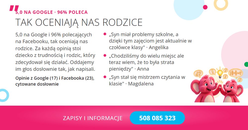 DobreRelacje's tweet photo. 💬 Zamiast naszych słów, słowa rodziców:
„Techniki zapamiętywania naprawdę pomagają"
„Super metody nauki, niesamowite podejście"
„Syn stał się mistrzem czytania w klasie"
Ponad 260 zadowolonych użytkowników gry. Takie opinie to nasze najlepsze świadectwo. 💛 https://t.co/uyOS5BQGM0