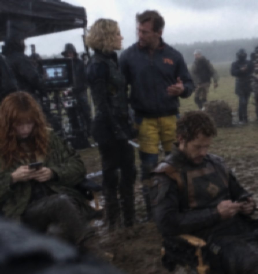 RmanAndre2's tweet photo. I’ve been told that after Thor is defeated by Doctor Doom in Avengers: Doomsday, Deadpool will bring Jean Grey, Star-Lord, Captain Marvel, Tobey’s Spider-Man, Wolverine, and Sylvie to help.

My source also provided this photo from additional filming, but Brie and Tobey are absent https://t.co/E0J6esXj1C