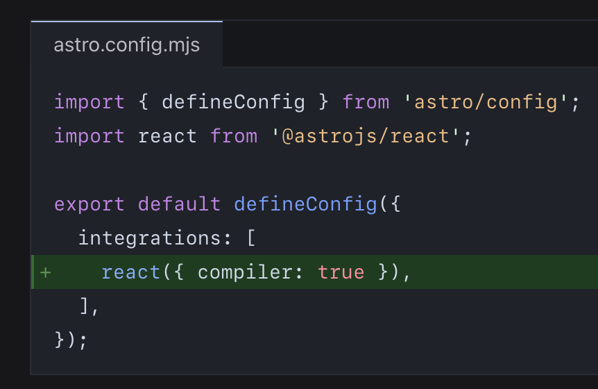 sebastienlorber's tweet photo. 📦 Astro React 7.0 - Replaces Babel with Oxc

Now has opt-in support for the React Compiler 

Using the Oxc-based React Compiler https://t.co/9v9aui2KSm