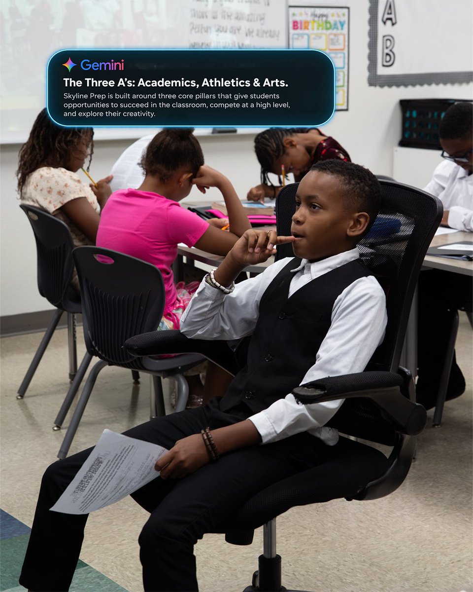 skylineprep's tweet photo. We asked Gemini what makes Skyline Prep different? Here’s what it had to say 📣👀 https://t.co/0ku38C7Xzf