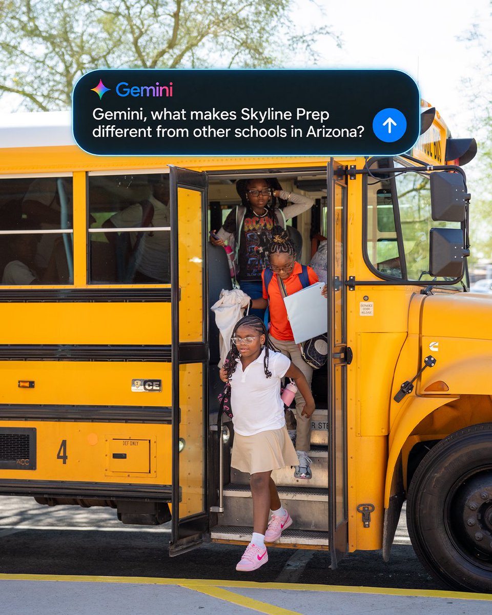 skylineprep's tweet photo. We asked Gemini what makes Skyline Prep different? Here’s what it had to say 📣👀 https://t.co/0ku38C7Xzf