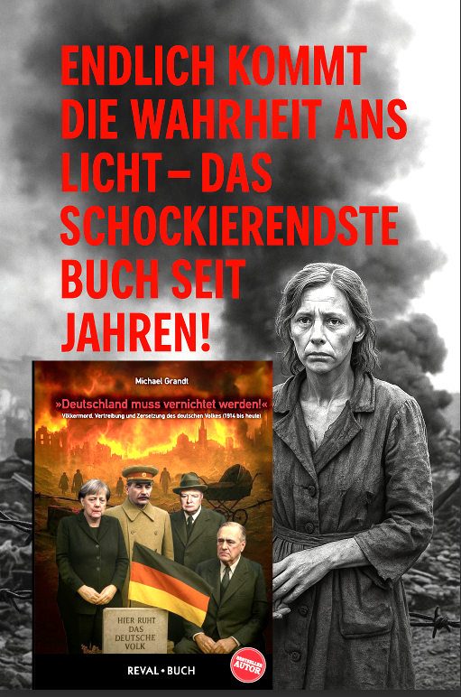 DrGrandt's tweet photo. Hier bestellen:
„Deutschland muss vernichtet werden!“
https://t.co/B82p3vG8MU https://t.co/lD0I3aULu3