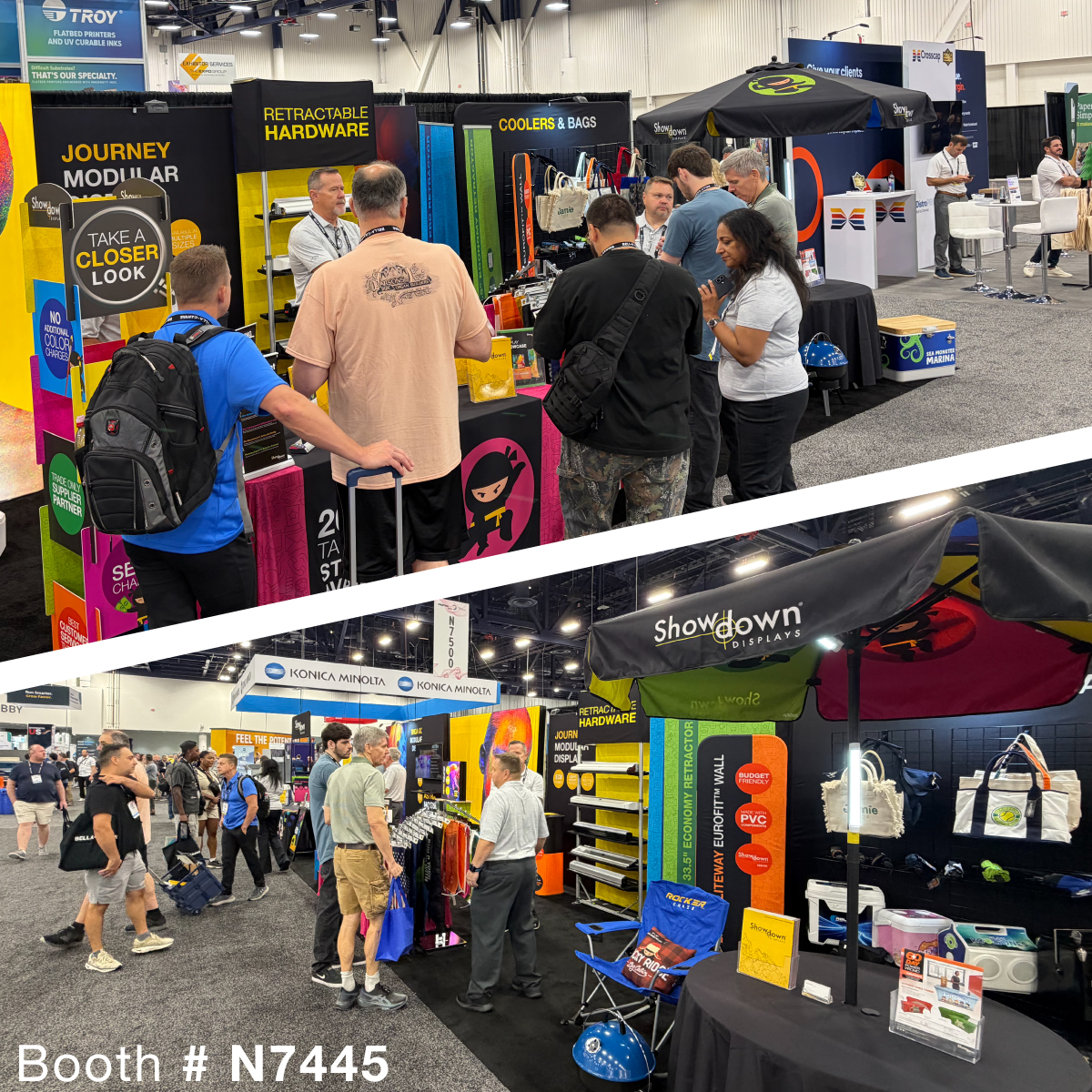 ShowdownDisplay's tweet photo. The show floor is buzzing in Vegas!

It's a busy week at PRINTING United Expo talking all things print and sharing what’s happening at Showdown Displays.

If you’re at the Expo, there’s still plenty of time to stop by, meet the team and see us in action. We’d love to see you! https://t.co/b3K1VoXMds