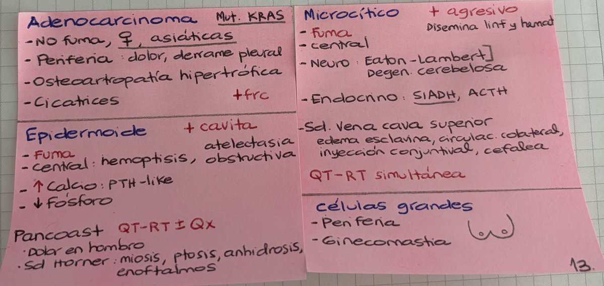 MIRkyway_'s tweet photo. con esto respondí los desgloses de neoplasias pulmonares (gracias a macarrón) https://t.co/er3huC46dt