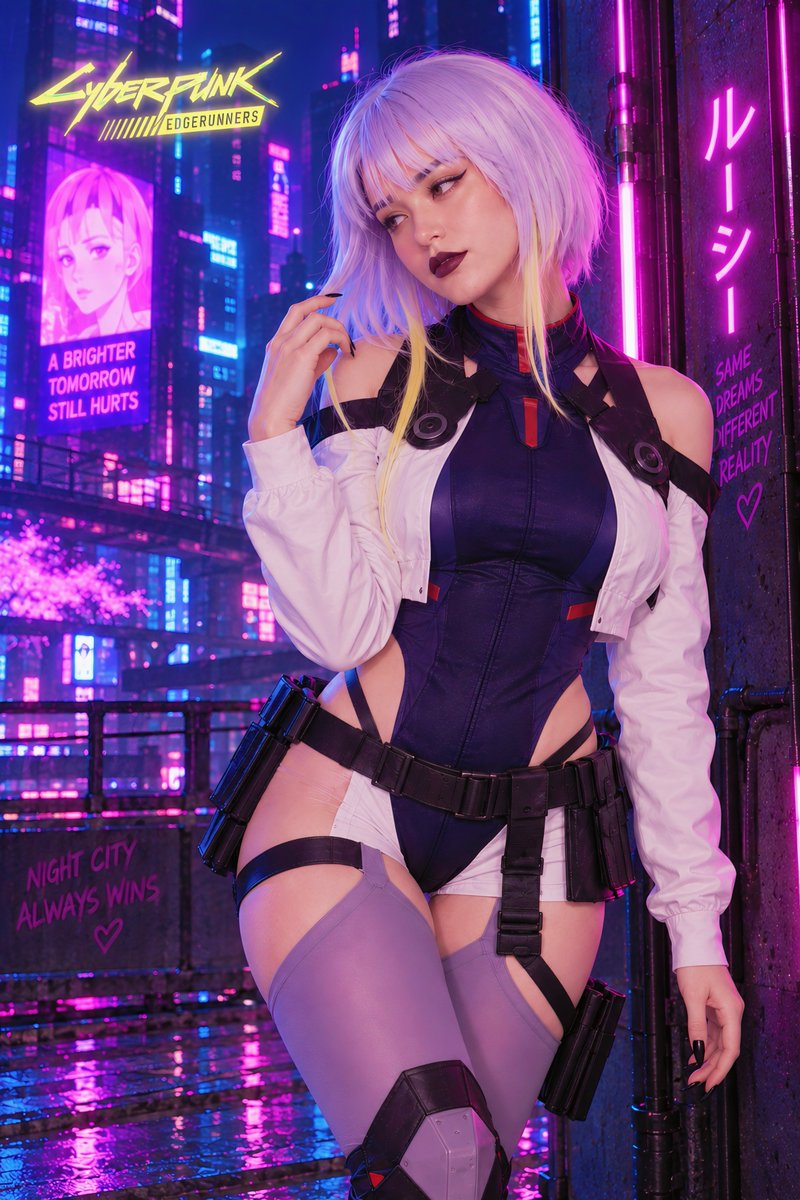 KatriannaNox's tweet photo. Lucy cosplay from Cyberpunk edgerunners
๐๐I dreamed of escaping Night City, never of being left alone in the universe.๐
#lucy #cyberpunkedgerunners #cyberpunklucy #cyberpunk #cosplayer #IACosplayer
#digitalartใ
คใ
คใ
คใ
ค
#LucyKushinada #AnimeGirl
#Cyberpunk2077 https://t.co/0HgmDrs93d