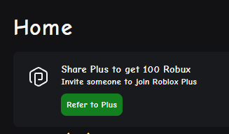 MrMysteriousOG's tweet photo. Roblos wants money so badly they are asking Plus subscribers to invite other people to plus to get 100 robux 😭

@KreekCraft https://t.co/SZ6ctIxDYo